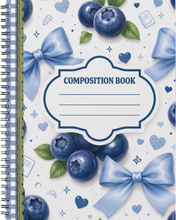 Load image into Gallery viewer, "Juicy Fruit" Handmade Subject Notebook
