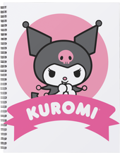 Load image into Gallery viewer, "Kuromi &amp; Friends" Handmade Subject Notebook
