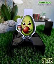 Load image into Gallery viewer, &quot;Avocado&quot; Magnetic Bookmark
