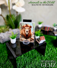 Load image into Gallery viewer, &quot;Animals in the Wild&quot; Magnetic Bookmark
