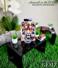 Load image into Gallery viewer, &quot;Animals in the Wild&quot; Magnetic Bookmark
