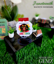 Load image into Gallery viewer, &quot;Juneteenth&quot; Magnetic Bookmark
