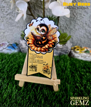 Load image into Gallery viewer, &quot;Busy Bees&quot; Decorative Bookmark
