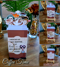 Load image into Gallery viewer, "Coffee Time" Handmade Desk Calendar
