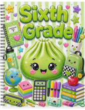 Load image into Gallery viewer, " Little Dumplings" Handmade Subject Notebook
