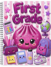 Load image into Gallery viewer, " Little Dumplings" Handmade Subject Notebook
