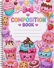 Load image into Gallery viewer, "Composition Book" Handmade Subject Notebook
