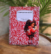 Load image into Gallery viewer, &quot;Composition Style ~ Girls&quot; Handmade Subject Notebook
