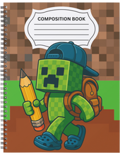 Load image into Gallery viewer, "The Overworld" Handmade Subject Notebook
