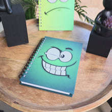 Load and play video in Gallery viewer, &quot;Cartoon Expressions&quot; Handmade Notebook

