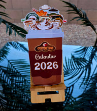 Load image into Gallery viewer, "Coffee Time" Handmade Desk Calendar
