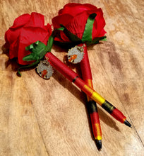 Load image into Gallery viewer, &quot;Black Girl Magic&quot; Faux Flower Pen
