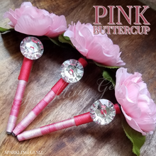 Load image into Gallery viewer, &quot;Pink Buttercup&quot; Faux Flower Pen

