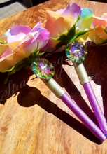 Load image into Gallery viewer, &quot;Twilight at Sunrise&quot; Faux Flower Pen
