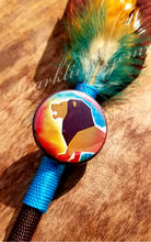 Load image into Gallery viewer, &quot;Pride of Africa&quot; African Lion Faux Feather Pen
