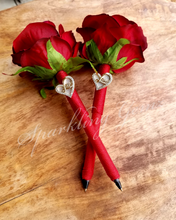 Load image into Gallery viewer, &quot;Forever Love&quot; Faux Flower Pen
