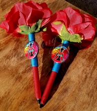 Load image into Gallery viewer, &quot;Pride of Africa&quot; Queen Safiya Faux Flower Pen
