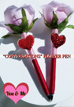 Load image into Gallery viewer, &quot;Conversations&quot; Faux Flower Pen
